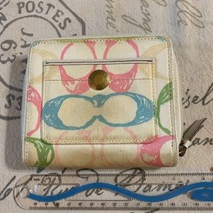 Coach Hampton Multicolor Wallet